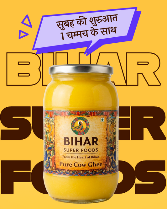 Pure Cow Ghee | 1kg | BIHAR SUPER FOODS
