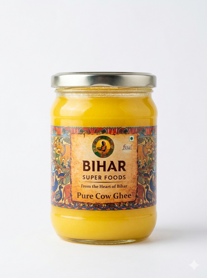 Pure Cow Ghee | 500gm | BIHAR SUPER FOODS
