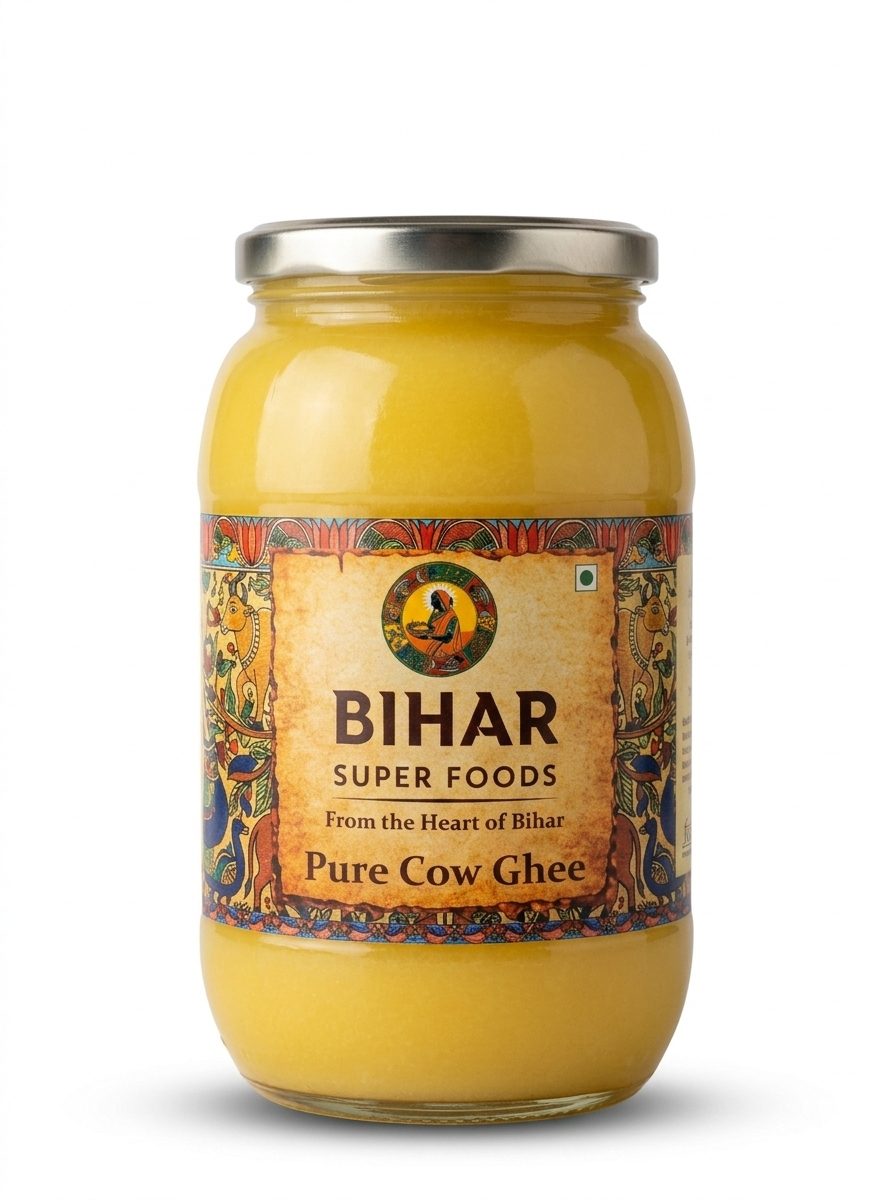 Pure Cow Ghee | 1kg | BIHAR SUPER FOODS