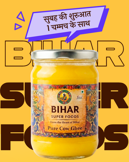 Pure Cow Ghee | 500gm | BIHAR SUPER FOODS